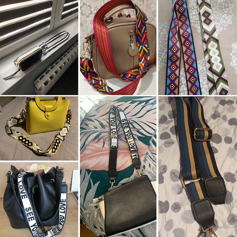 Ladies Fashion Bag Strap Accessories Shoulder Bag Strap Crossbody Bag Accessories Wide Bag Strap Bag Accessories Replacement