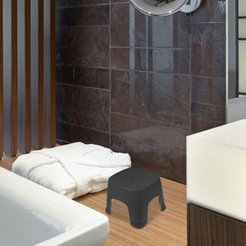 Portátil plástico Toilet Step Stool, Squatting Poop Foot Stool, Banheiro Non-Slip Assistência, Anti-Skid