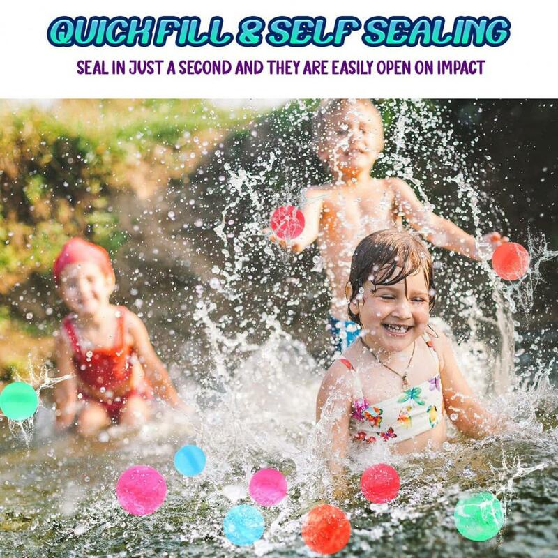 Silicone Water Ball Toy, Material Multicolor, Brinquedo De Praia, Piscina, Verão, Jogos Presentes