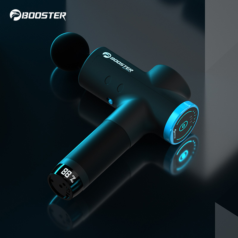 Массажер Booster для глубоких тканей, перкуссионный Массажер для мышц, ручной Электрический массажер для тела и спины для фитнеса
