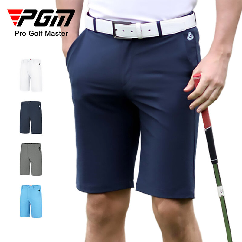 PGM mężczyźni spodnie do golfa lato mecz odzież wysokiej elastyczności oddychające spodenki funkcjonalne tkaniny KUZ078 hurtownie