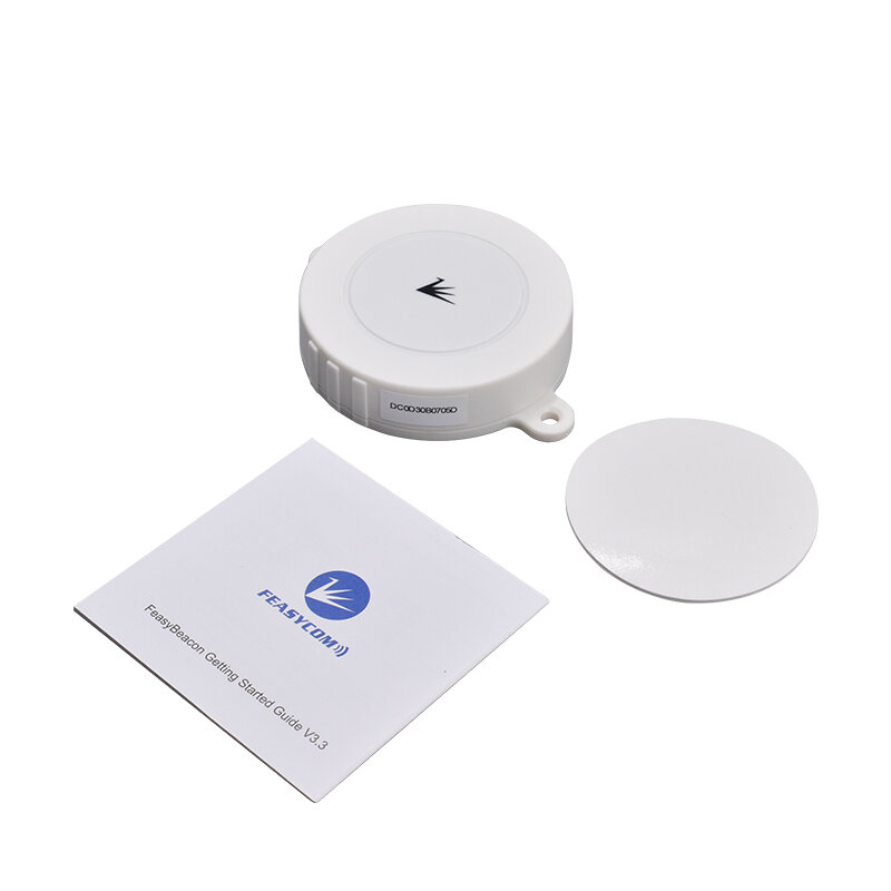Beacon Bluetooth para rastreamento interno IoT, Beacon programável, Bateria de longa duração, DA14531, 10 anos de duração da bateria, Bluetooth 5.1