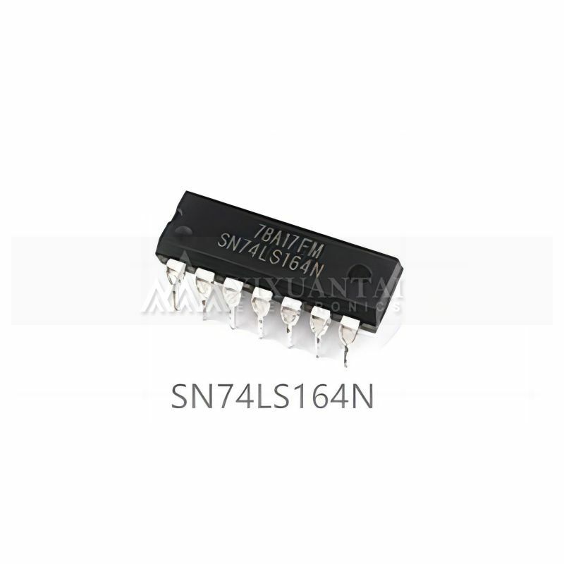 10 pçs/lote SN74LS164N Shift Register Single Serial de 8 bits para tubo PDIP paralelo de 14 pinos Novo