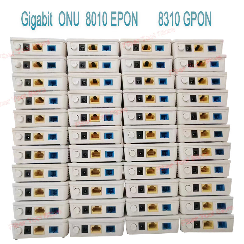 오리지널 기가비트 새로운 HG8310M XPON HG8010h EPON 모뎀 ONU 8310 GPON 모뎀 이더넷 FTTH 광섬유 모뎀 Ont Olt EPON 8010 ONU