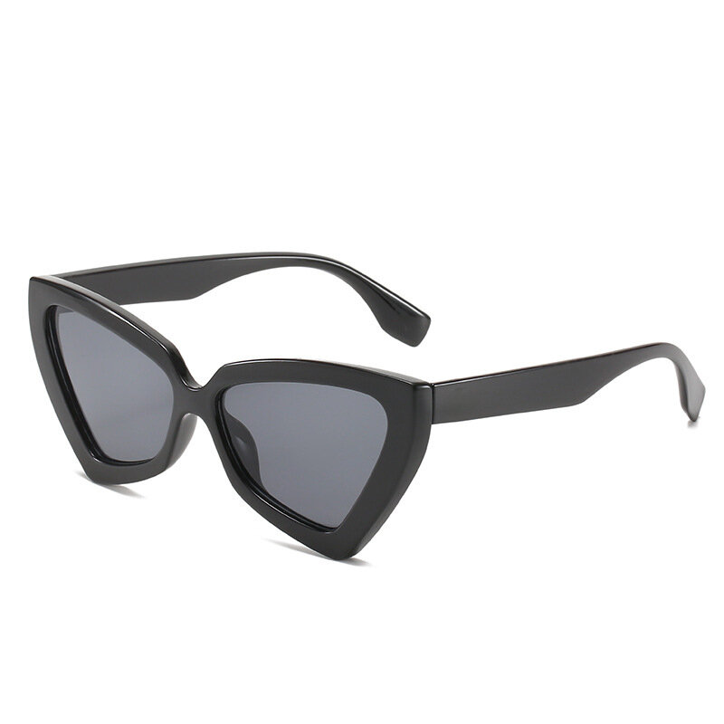 여성용 고양이 눈 선글라스, 럭셔리 브랜드 디자이너 선글라스, 여행용 선쉐이드 안경, 새로운 패션, y2k