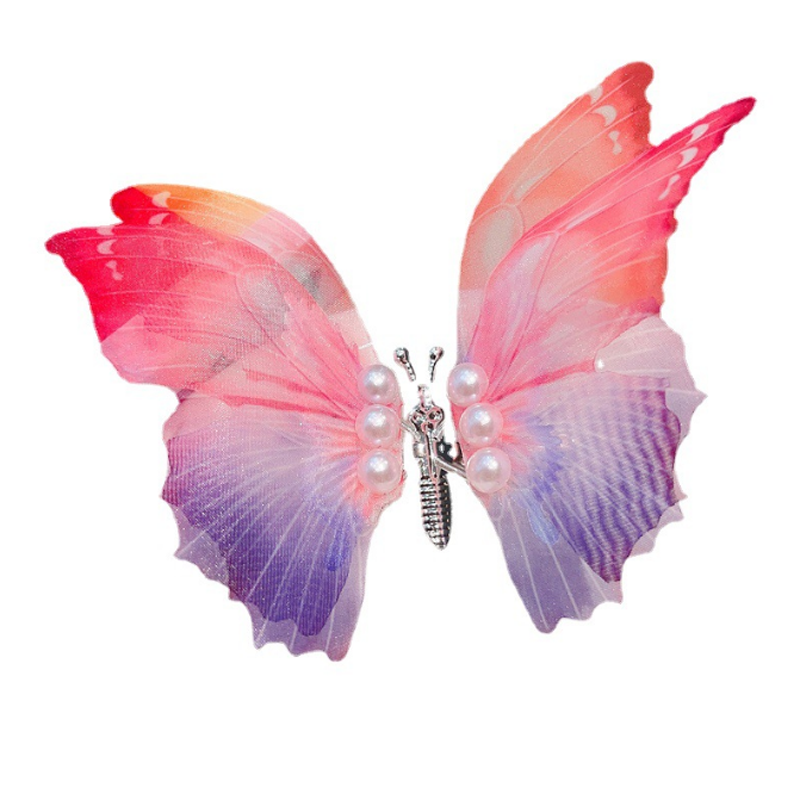 New Chinese style children's hair clip butterfly hair clip