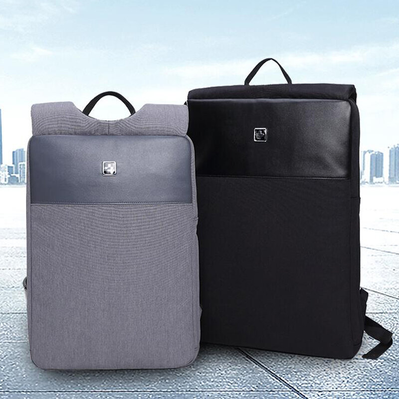 2022 novo ultra-fino portátil saco de negócios masculino casual versão coreana da moda simples e leve mochila à prova dwaterproof água