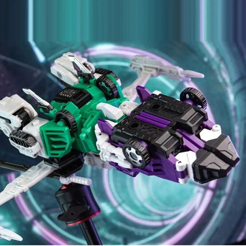 SIXSHOT-figuras de acción de Transformers, juguetes de seis formas de Guerrero G1, Ninja de sexta Orden, con caja en STOCK