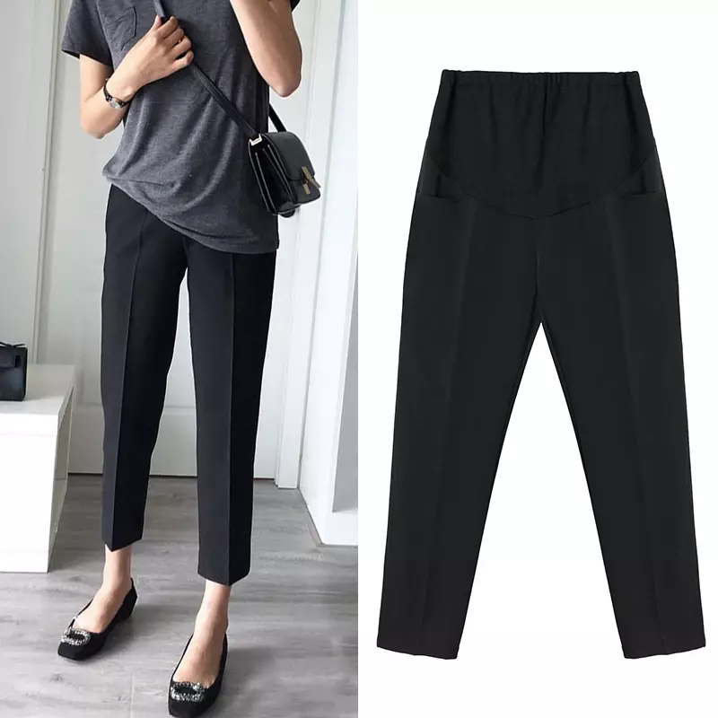 Maternity Work Pants Pregnancy  Extender Office Wear Clothing Fashion Maternity Trousers Adjuster Premama Pregnancy Clothes