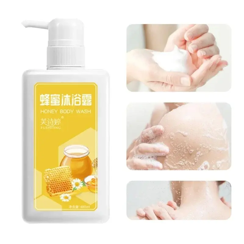 Honey Body Wash Bath Moisturizing-Whitening Long Lasting Fragrance Oil Control Refreshing Nourishing Dropshipping Shower Gel