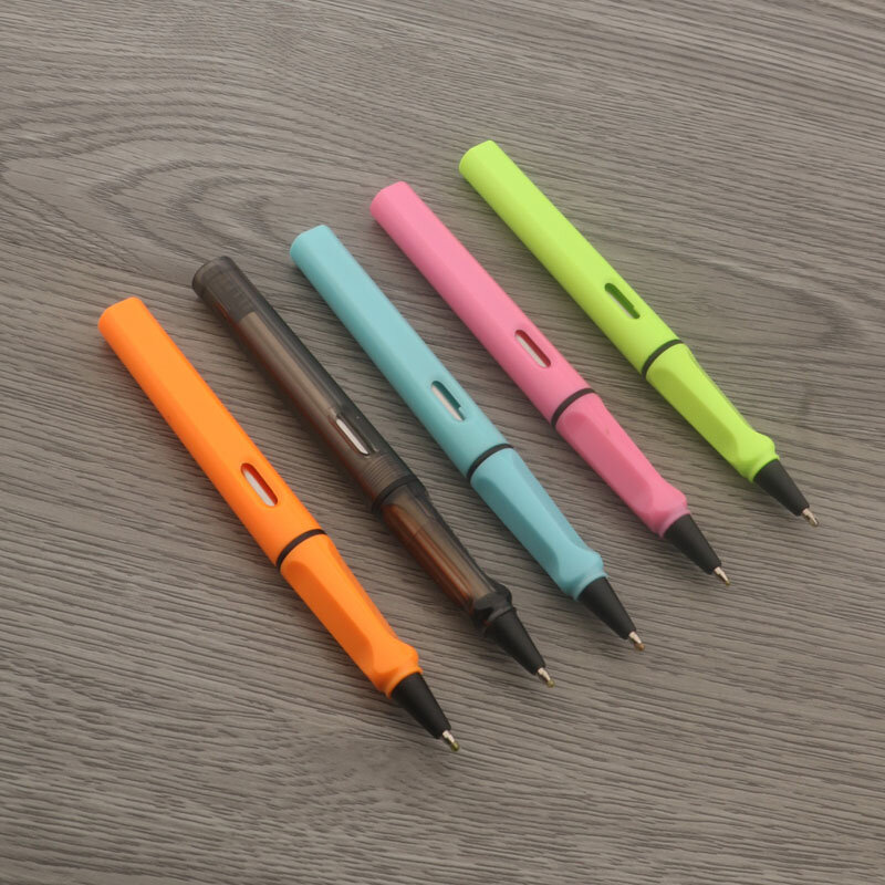 1st Balpen + 8 Vullingen Zwart Blauw Rood Inkt Gel Pen Kogel Tip 0.5Mm Rollerball Pen School Kantoorbenodigdheden Briefpapier Pen