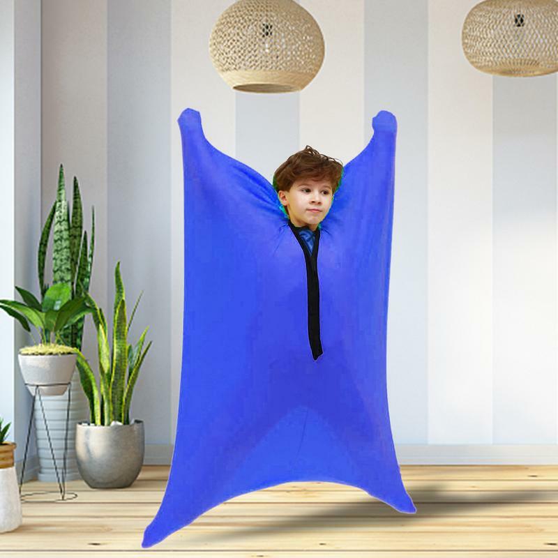 Sensory Sack Medium Body Sock Calming Therapy Blanket Magic Bag Kindergarten Sports Game Clothing Sensory Training Toy