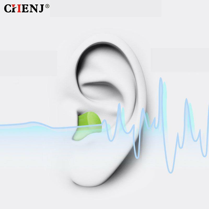 24/60/120pcs tappi per le orecchie tappi per le orecchie Antinoise riduzione del rumore del sonno protezione per le orecchie tappi per le orecchie in schiuma per dormire Anti-rumore