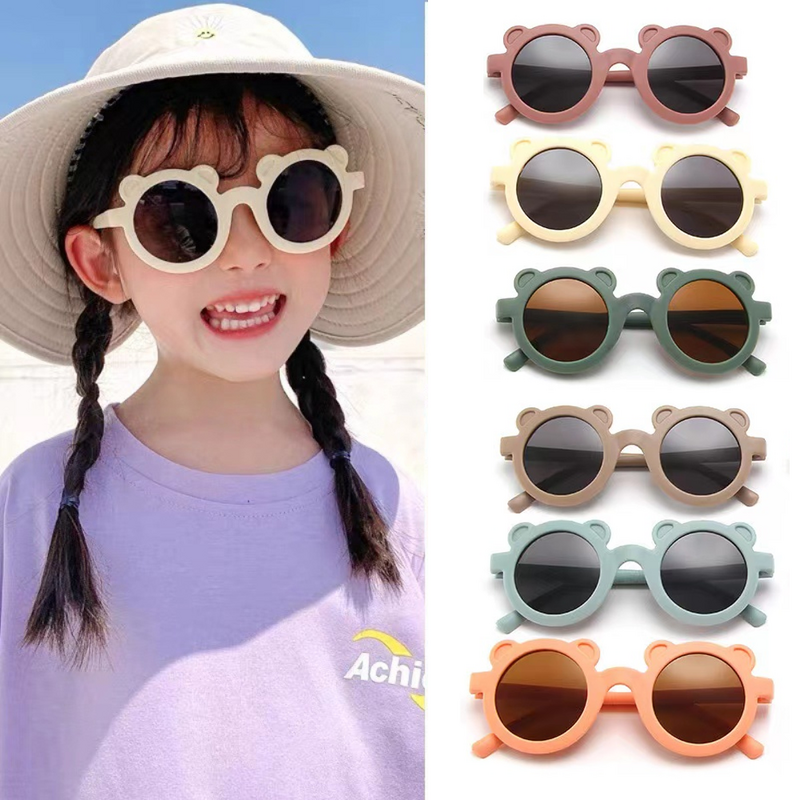 아동용 자외선 차단 빈티지 선글라스, 활 만화 선글라스, 클래식 아동용 안경, 30 모델 패션