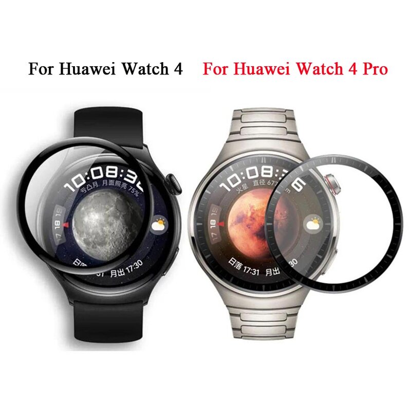Proteggi schermo 3D Full Cover per Huawei Watch 4 Pro pellicola protettiva flessibile morbida per Huawei Watch 3 Pro GT 3 42mm 46mm