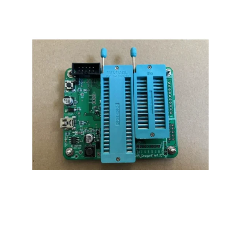 3-in-1 AVR high-voltage serial programmer/high-voltage parallel/ISP/support for Mega328P attny13A