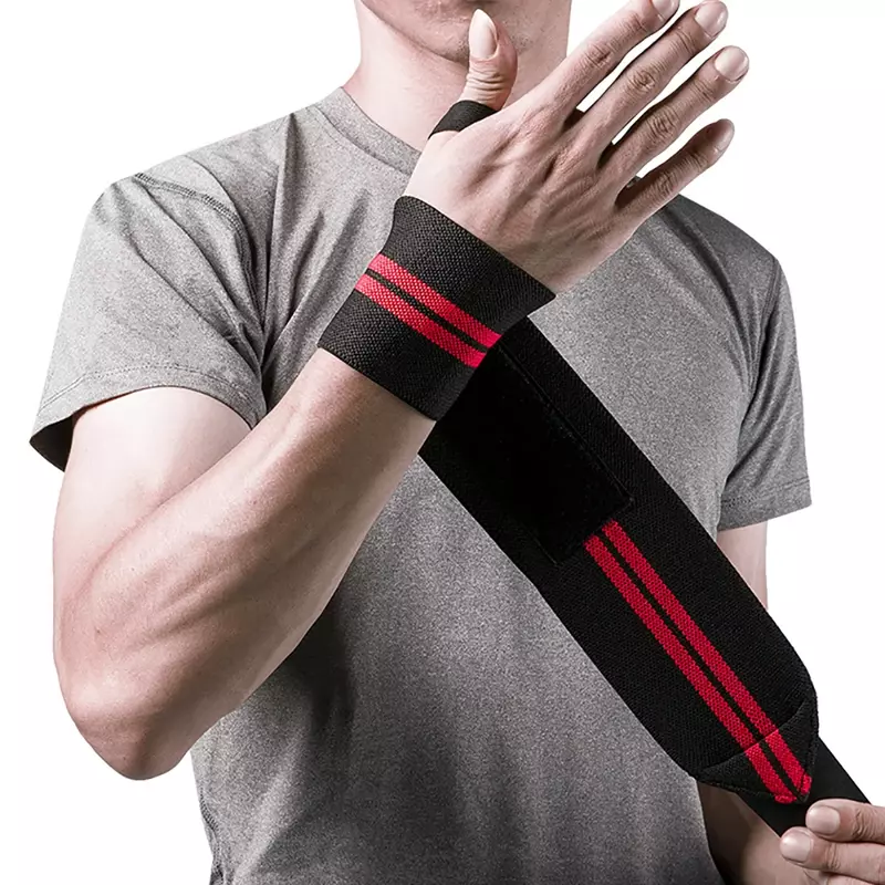 Sport Wristband Adjustable Sports Wrist Brace Injury Wrap Bandage Support Gym Strap Compression Wrist Guard Fitness Protector