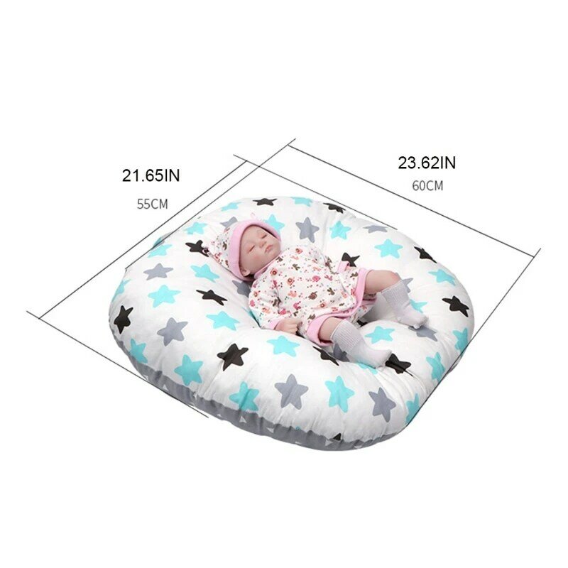 เตียงเด็กทารก Bassinet Nest ทารกแรกเกิด Lounger ตะกร้าแบบพกพา Cot Crib Travel เบาะสำหรับทารก