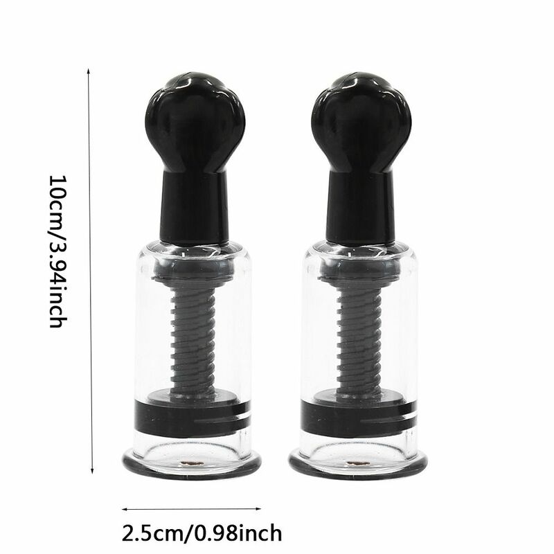 Plastic Body Massage Cupping Cups 2cm/2.5cm/3cm/5cm Black Acupuncture Massager Thickened Massage Cup Vacuum Suction Cups