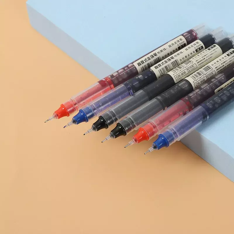검정 파랑 빨강 잉크 젤 펜 세트, 0.5mm, 리필 젤 잉크 펜, 스케치 그림, 학교 사무실 문구, 학생 필기 펜 2022
