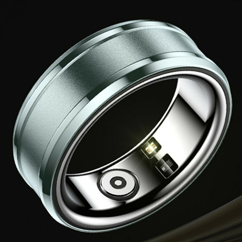 Gelang cincin pintar Aloi baru perhiasan Digital jari pelacak kesehatan olahraga Tidur oksigen darah tahan air monitor denyut jantung