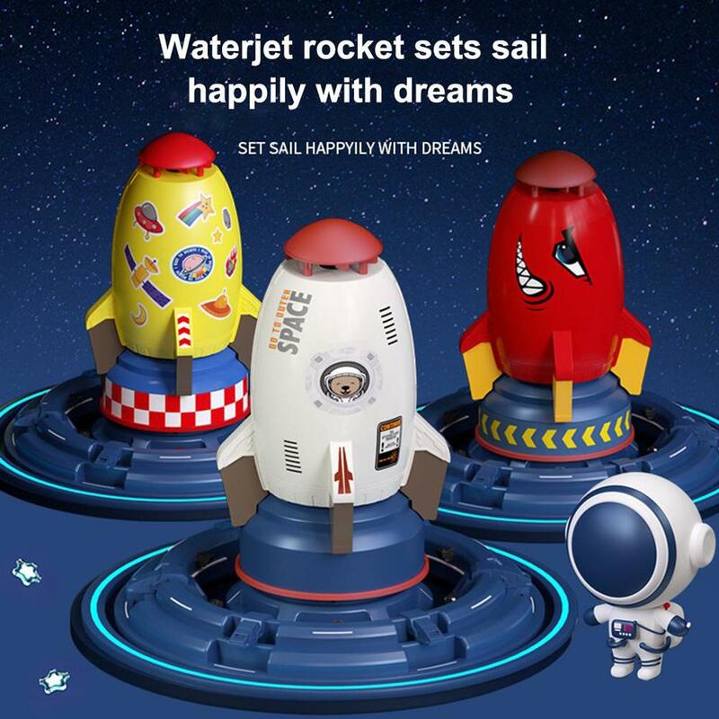 Raketwerper Speelgoed Buiten Waterdruk Lift Sprinkler Speelgoed Leuke Interactie In Tuin Gazon Waterspray Speelgoed Voor Kinderen Zomer