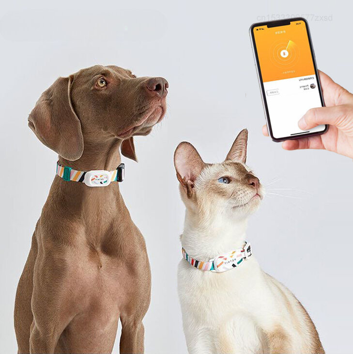 Xiaomi PETKIT baru kalung hewan peliharaan pintar Tag Bluetooth pengendali jarak jauh tahan air Aktivitas & Monitor tidur untuk persediaan hewan peliharaan anjing kucing