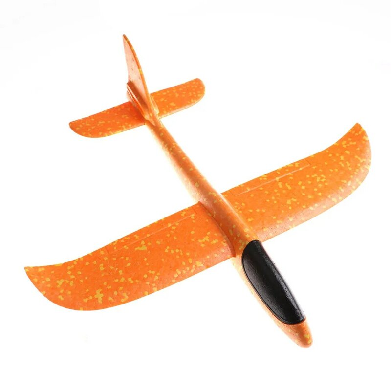 Plus Airplane Outdoor Toys Pure White Foam Big Plane Can Painted Hand-thrown Plane School Children's Day Creative Gift