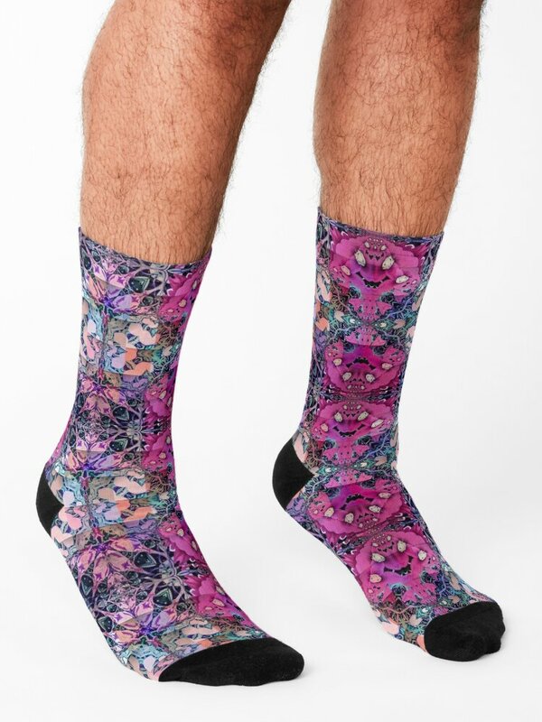 Gaia flüstert 2020 Socken klettern Weihnachts strumpf benutzer definierte Socken für Frauen Männer