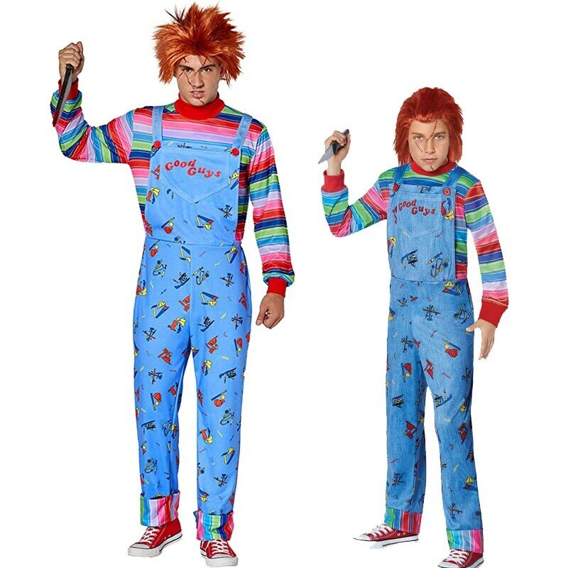 Costume de Chucky pour Hommes et Adultes, Unisexe, pour Enfants