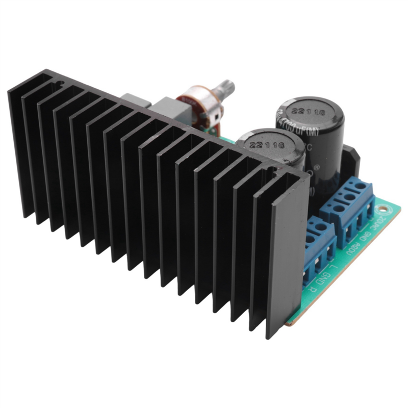 30W+30W LM1876 Stereo Audio Power 4558 Amplifier Board 2.0 Stereo Class AB Home Theater AMP Dual