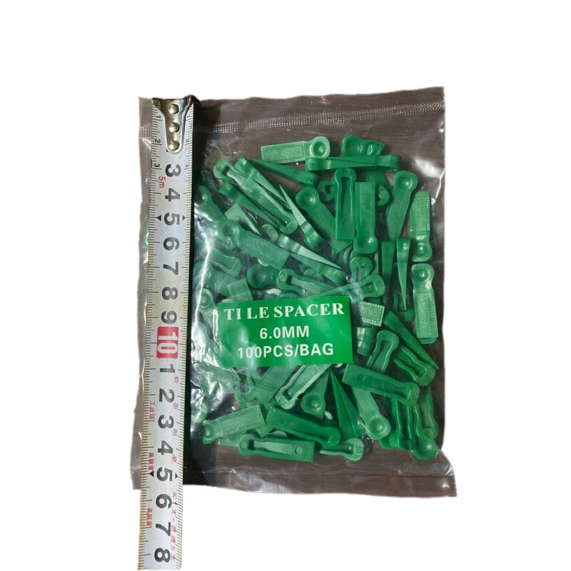 PE Material Tile Positioning Clips, 100Pcs, Green Environmental Protection, Non Toxic, Chemical and Moisture Resistant