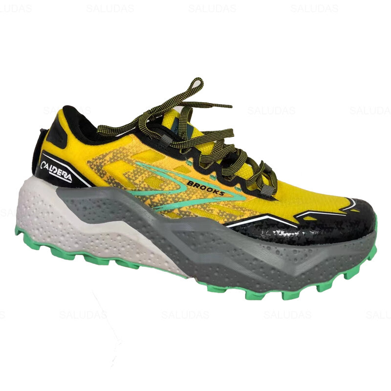 Brooks Men Trail Running Shoes Caldera 7 Outdoor Marathon Sneakers Non-slip Breathable Cushioning Men's Casual Tennis Shoes