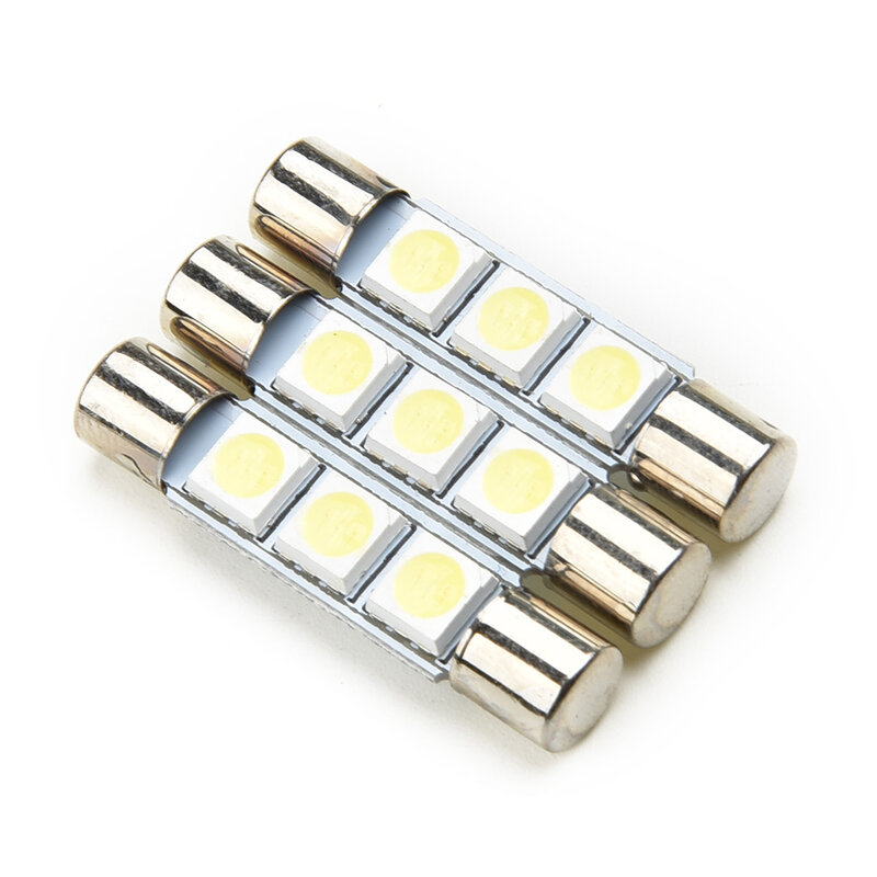 Lumières de voiture à LED ultra lumineuses, intérieur blanc, haute qualité, 18 pièces