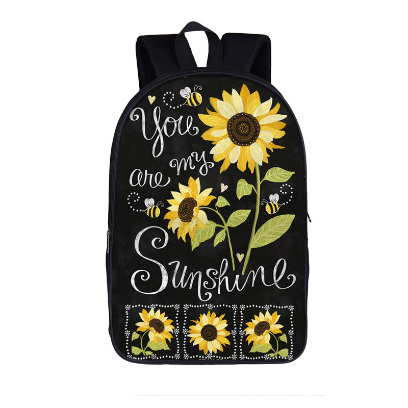 Van Gogh Sternennacht Sonnenblumen rucksack Frauen Männer Reisetaschen Kinder Schult aschen Teenager Jungen Mädchen Bücher tasche Laptop Rucksäcke