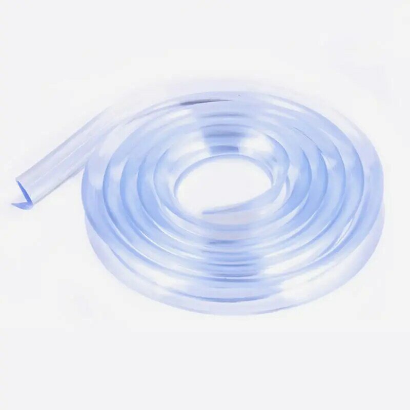 Transparent Table Furniture Guard Corner Protectors Bumper Strip with Double-Sided Tape for Cabinets Tables Drawers