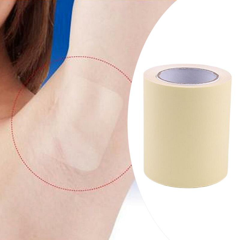 6 Meters Underarm Sweat Pads Underarm Shielding Disposable Anti Sweat Transparent Invisible Antiperspirant Sticker for Unisex