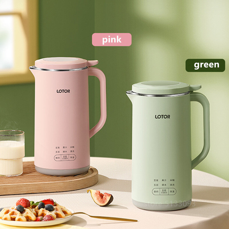 350ML Máy Làm Sữa Đậu Nành Mini Hộ Gia Đình Tường Phá Máy Di Động Máy Ép Xay Sinh Tố Tự Động Không-Rửa Không-Lọc