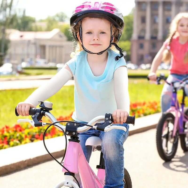 Jednolity kolor dziecięca rękawy naramienne odzież sportowa elastyczna ochrona przed słońcem naramiennik dziewczynek chłopców