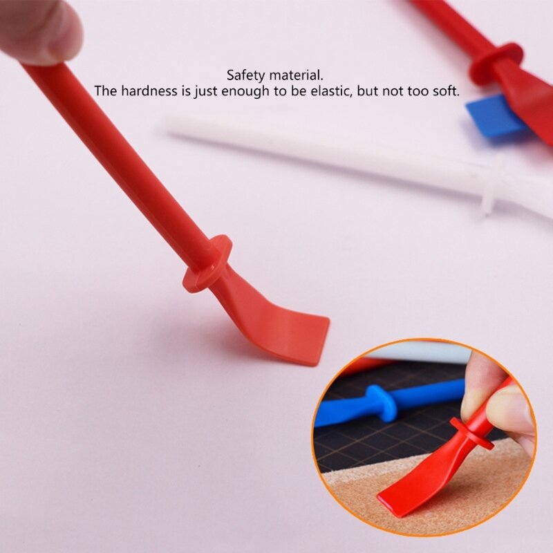 5pcs Glue Spreader Glue Paint Tool Sticks Smear Applicator PP Glue Brush Set Dropship
