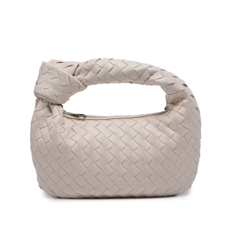 2024 nuova borsa da donna tessuta a mano semplice e alla moda multifunzionale borsa a tracolla borse e borsette per ragazze