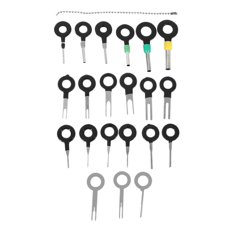 21 Stück Klemmen entfernen Schlüssel werkzeuge für Auto, Auto elektrische Verkabelung Crimp verbinder Pin Extractor Puller Reparatur Entferner Schlüssel