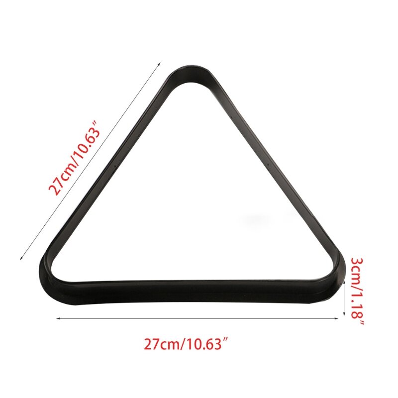 Nhựa cho hình tam giác Quả bóng bi-a kiểu Anh Sắp xếp giá đỡ chắc chắn Bi da