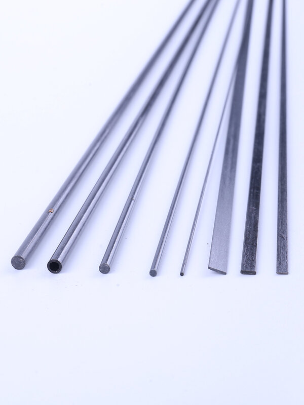 Mayatech 1/2/3/4mm Carbon Fiber Rod 0.5*3/0.6*5/1*4mm Carbon Fiber Chip 4*3mm Carbon Fiber Tube Length1000mm/500mm