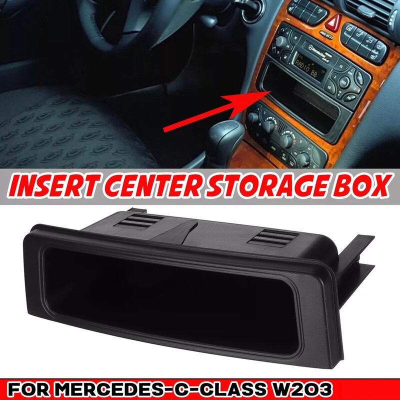 2036830291 Car Center Console Storage Tray for Mercedes-Benz W203 C-Class 2001-2007 W639 Vito Storage Box Organizer