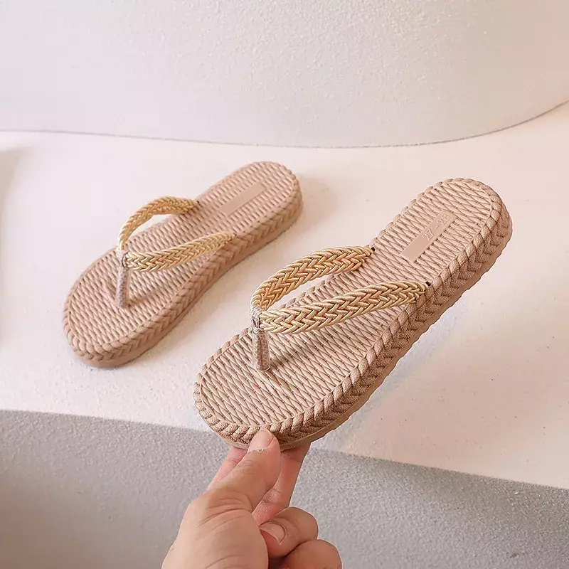 Children girls Slippers 2024 Summer New Fashion Comfortable Soft Sole Holidat Style Flip Flop Non-slip Outside Wear Beach Shoes