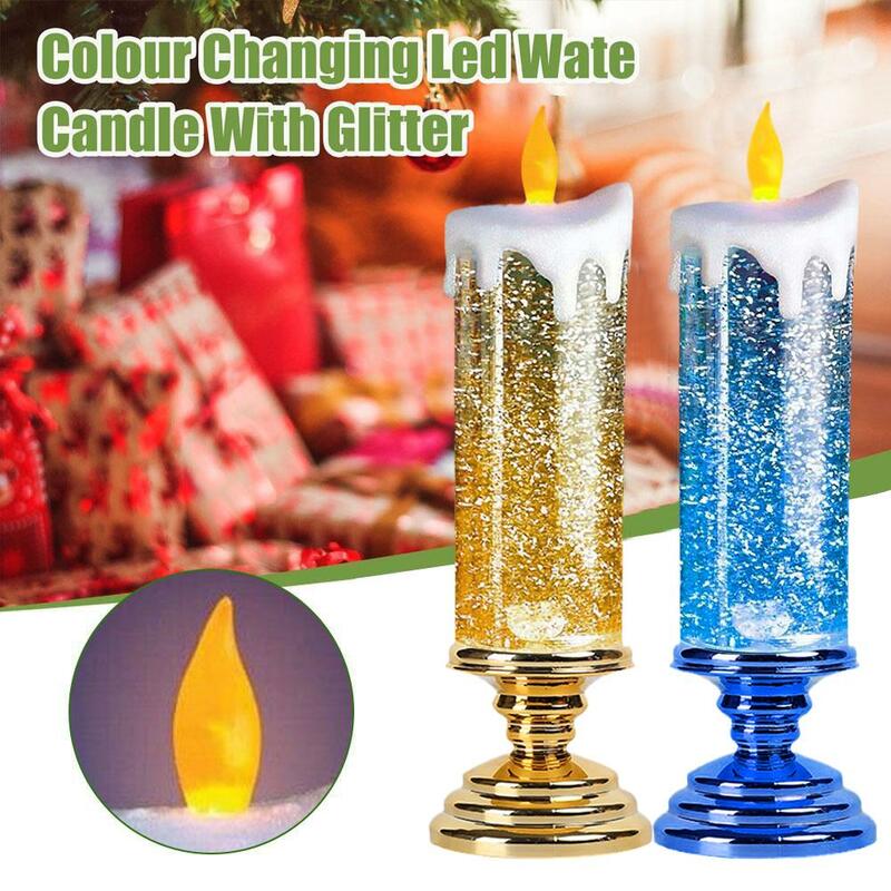Christmas Flameless Candles LED Clearance Pillar Candles Battery Operated Candle Flickering Flame Light Xmas Party Decor