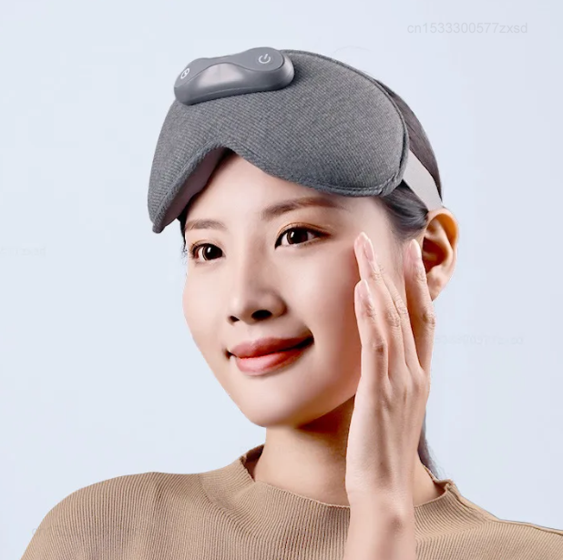 New Xiaomi KULAX Graphene Heated Eye Mask Full Shading Relaxing Sleeping Eye Mask Block Out Light for Sleeping Aid Eye Mask Home