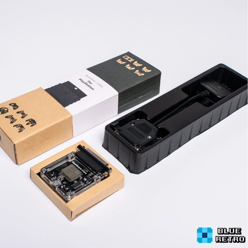 BlueRetro Core Adapter Kabel Wireless Game Controller Konverter Für Retro Konsole Für PS1 PS2 NGC N64 NES SNES DC SS GEN