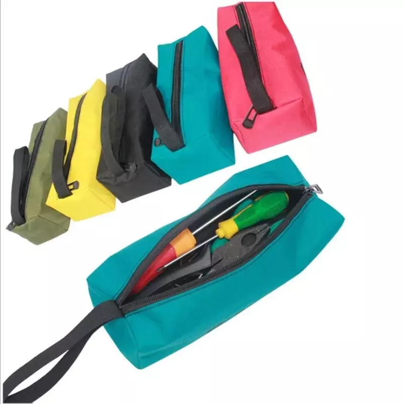 25*8.5*7 Cm 캔버스 새로운 내구성 복구 도구 케이스 휴대용 도구 가방 지퍼 스토리지 가방 파우치 주최자 노동자